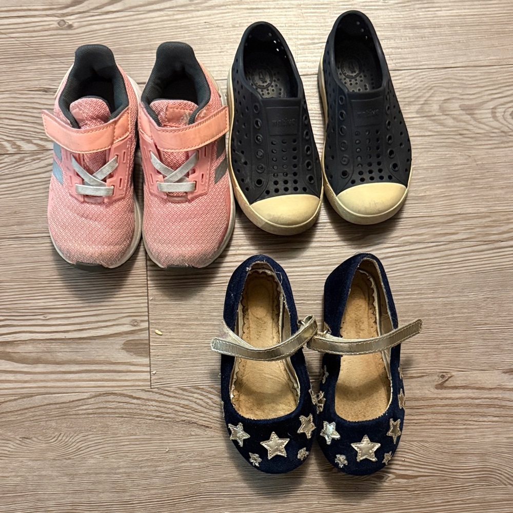 Pink and Blue Kids Sneakers